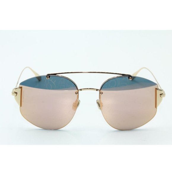 BRAND NEW DIOR STRONGER J5G0J Gold/Pink Sunglasses - Picture 2 of 8